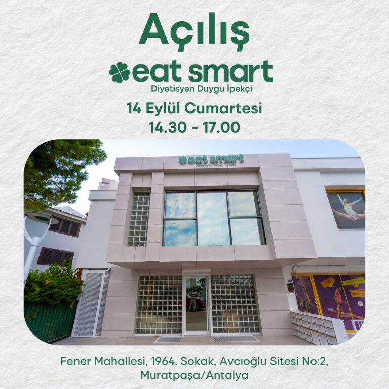 Eat Smart – Beslenme Danışmanlık Açılıyor!