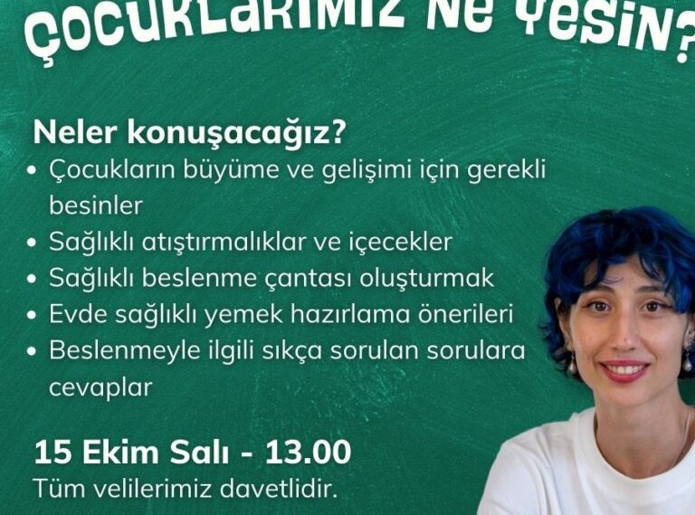 Okul Çağındaki Çocuklar İçin Sağlıklı Beslenme