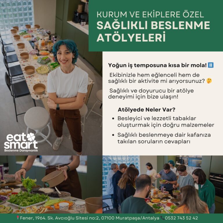 Antalya’da Ekip Çalışmasını Renklendirin: Diyetisyen Duygu İpekçi ile Rainbowl Atölyesi!